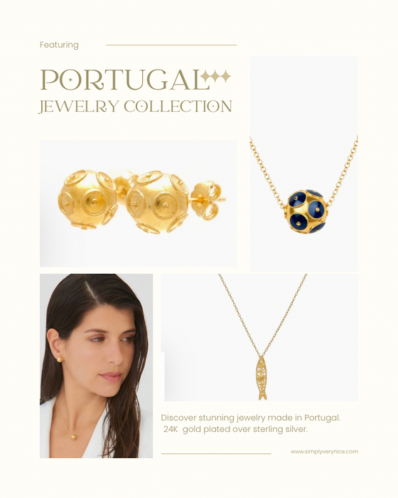 Viana's Conta Earrings- SMALL