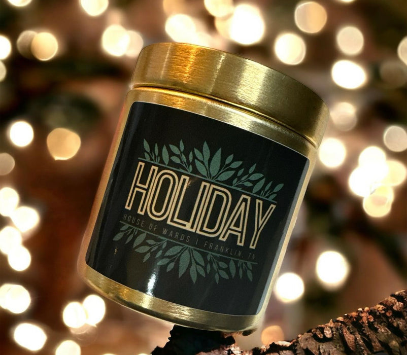 House of Wards Sage & Cypress Holiday Candle
