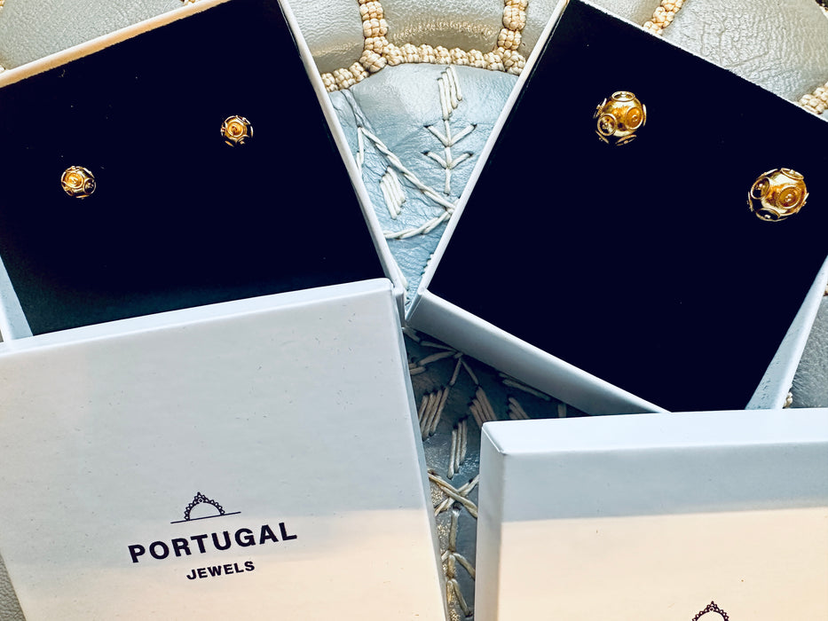 Viana's Conta Earrings- SMALL