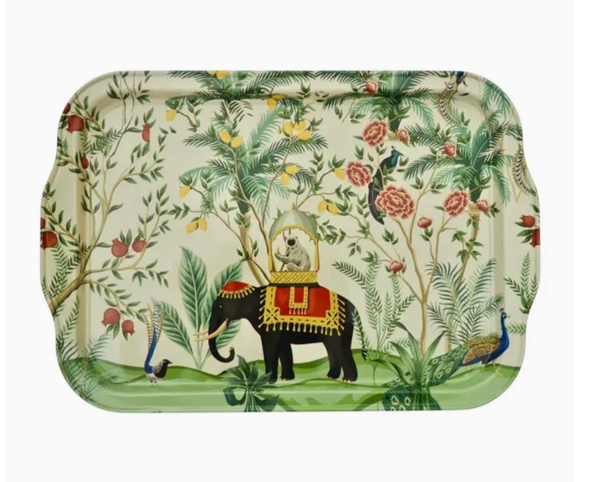 Metal Elephant Tray