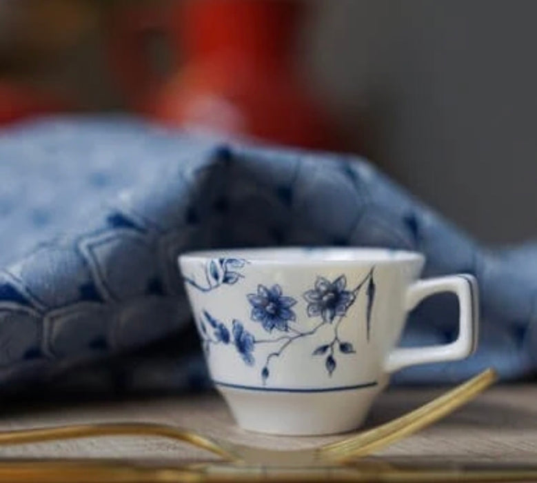 Playful Monkey Porcelain Espresso Cups
