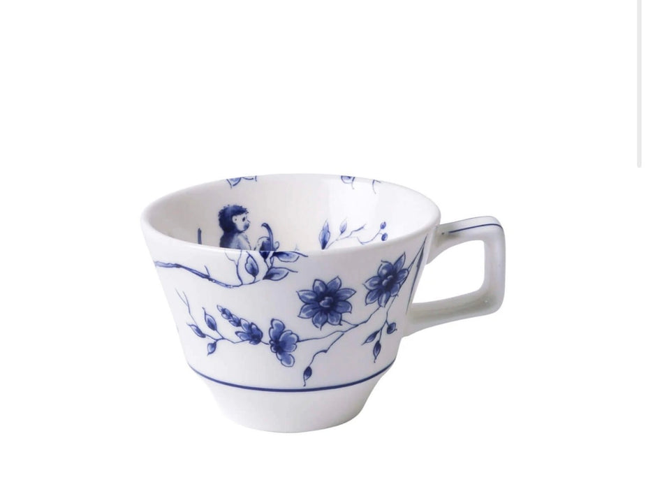 Playful Monkey Porcelain Espresso Cups