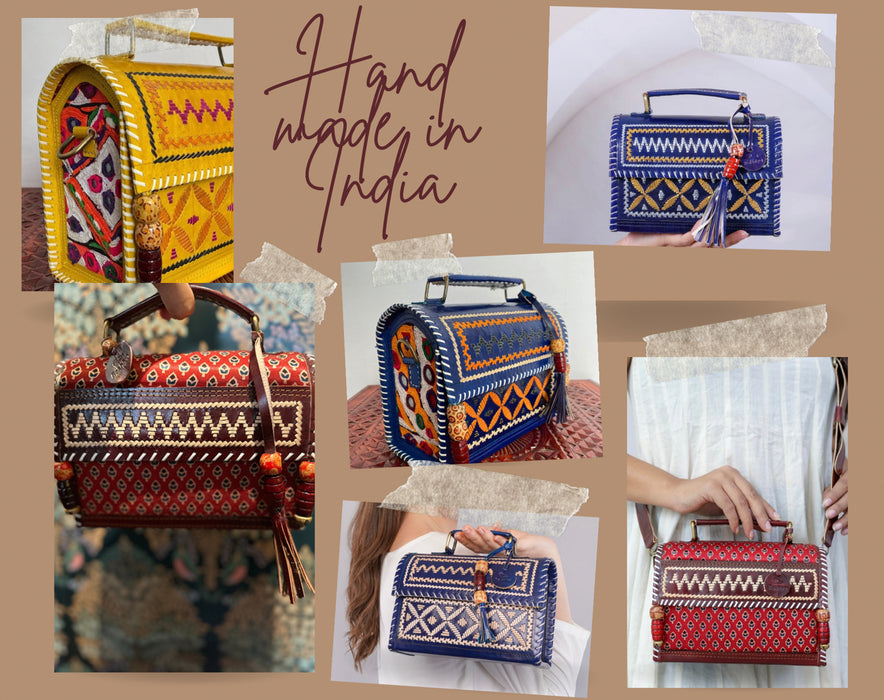 Handmade Leather Hut Bag