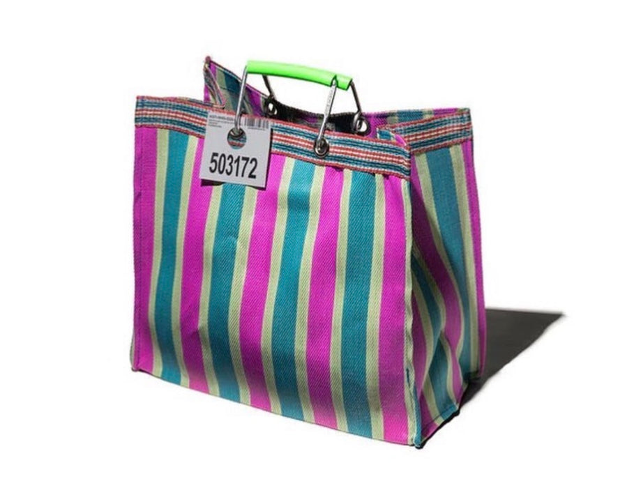 Striped Market Tote