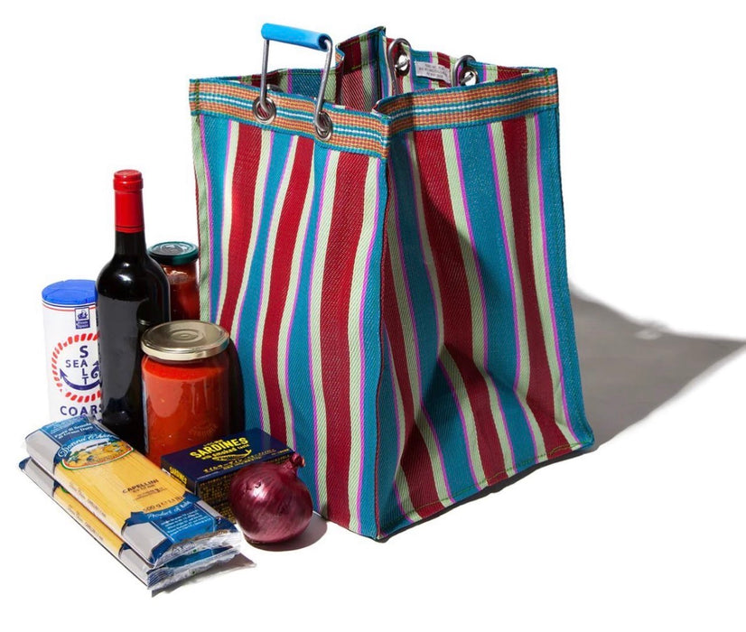 Striped Market Tote