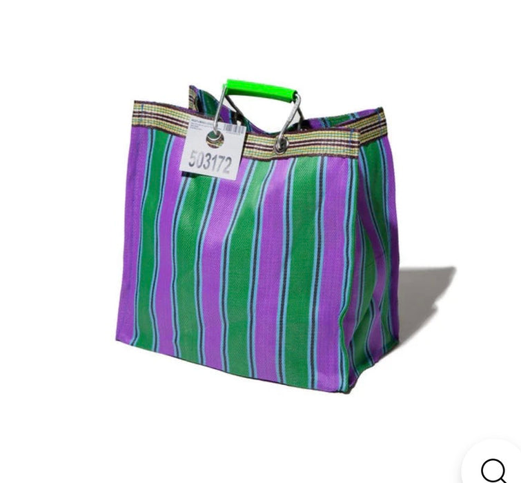 Striped Market Tote
