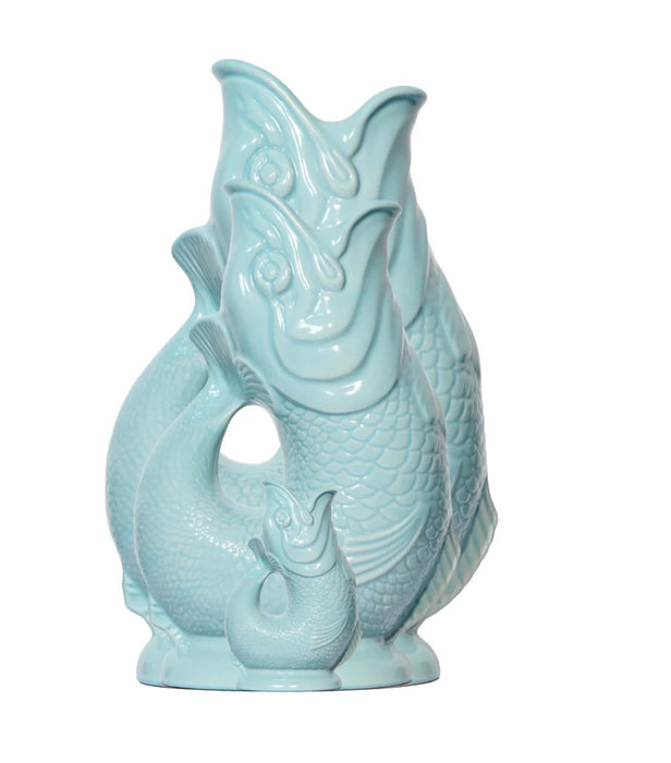 Ceramic Gluggle Fish Jug