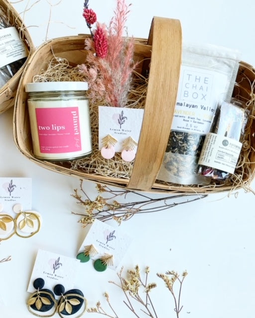 Make Mom Feel Special Gift Basket for Women - Artisan Handmade